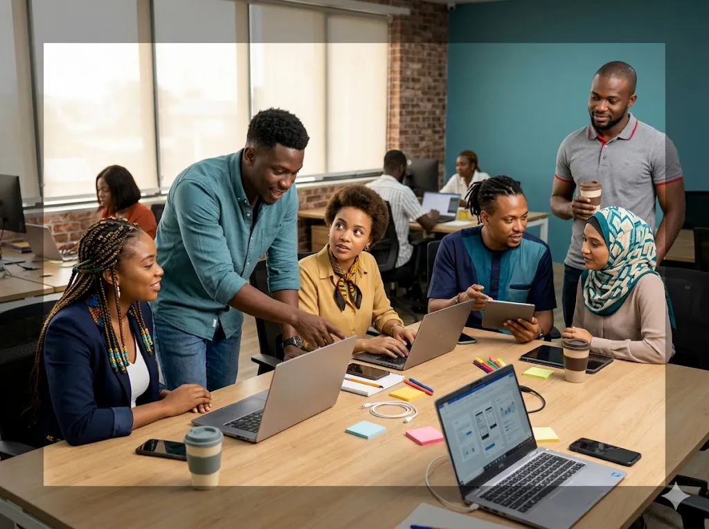 The LEAP team collaborating